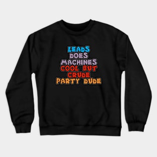 TMNT text Crewneck Sweatshirt